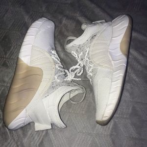 White Adidas High Top